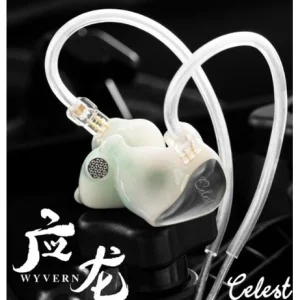 Kinera Celest Wyvern White Dynamic Driver In Ear Monitor Earphone